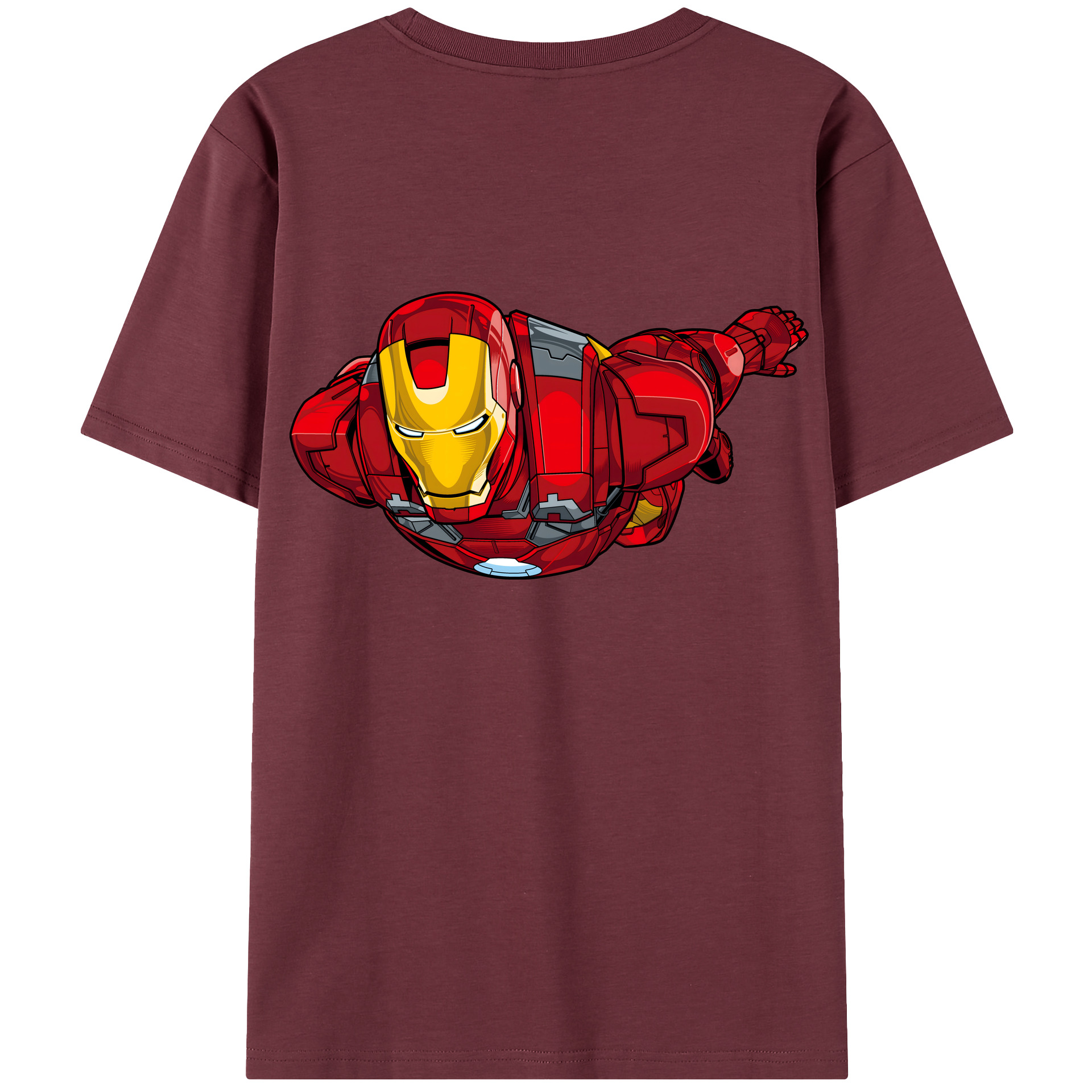 （画像用） アベンジャーズ The Avengers 綿100％半袖Tシャツ（背面プリント）